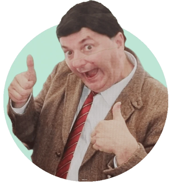 Mr Bean lookalike